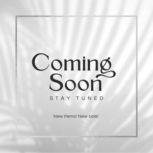 New items coming soon!